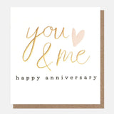 You & Me Happy Anniversary
