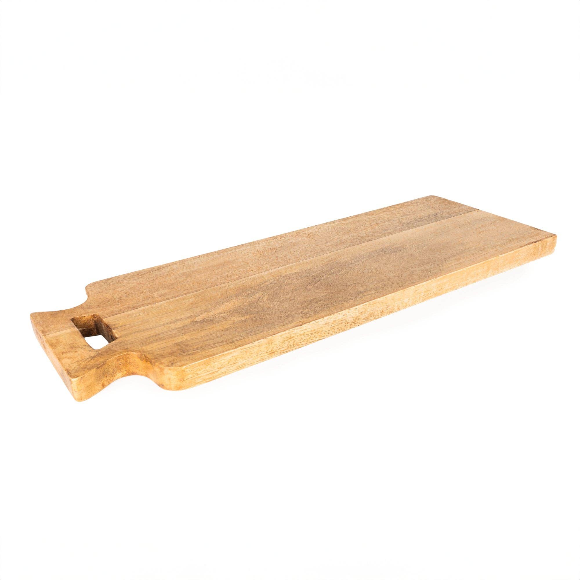 Shop the 48cm mango wood grazing serving board, perfect for cheese, charcuterie and entertaining. A stylish wooden serving board with handle.