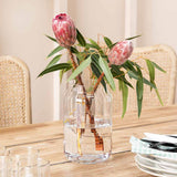 Marshfield Clear Glass Vase for fresh flowers and hand-tied bouquets.
