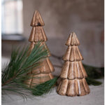 Natural wood decorative Christmas tree ornament