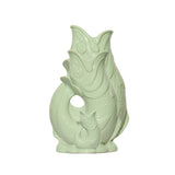 Shop the Original Gluggle Jug in Pistachio. Handmade in England since the 1870s, this iconic fish-shaped ceramic jug creates the famous glug-glug sound.