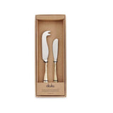 Osko Cheese & Butter Knife Set - Brushed Gold (Set of 2)
