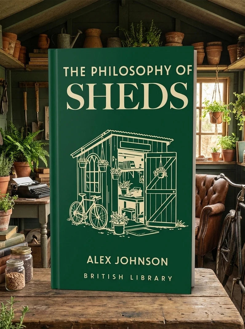 Discover The Philosophy of Sheds by Alex Johnson, exploring famous, eccentric and inspiring sheds with archival images from the British Library collections.