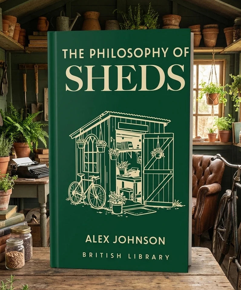 Discover The Philosophy of Sheds by Alex Johnson, exploring famous, eccentric and inspiring sheds with archival images from the British Library collections.