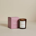 Plum & Ashby Bedroom Votive Candle. Lavender, tonka & amber in natural soy wax for a soothing, restful evening ritual.