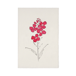 Scribble & Daub Charleston Wallflower hand-painted letterpress greeting card.