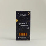 St Eval Orange and Cinnamon mini festive scented candles for Christmas