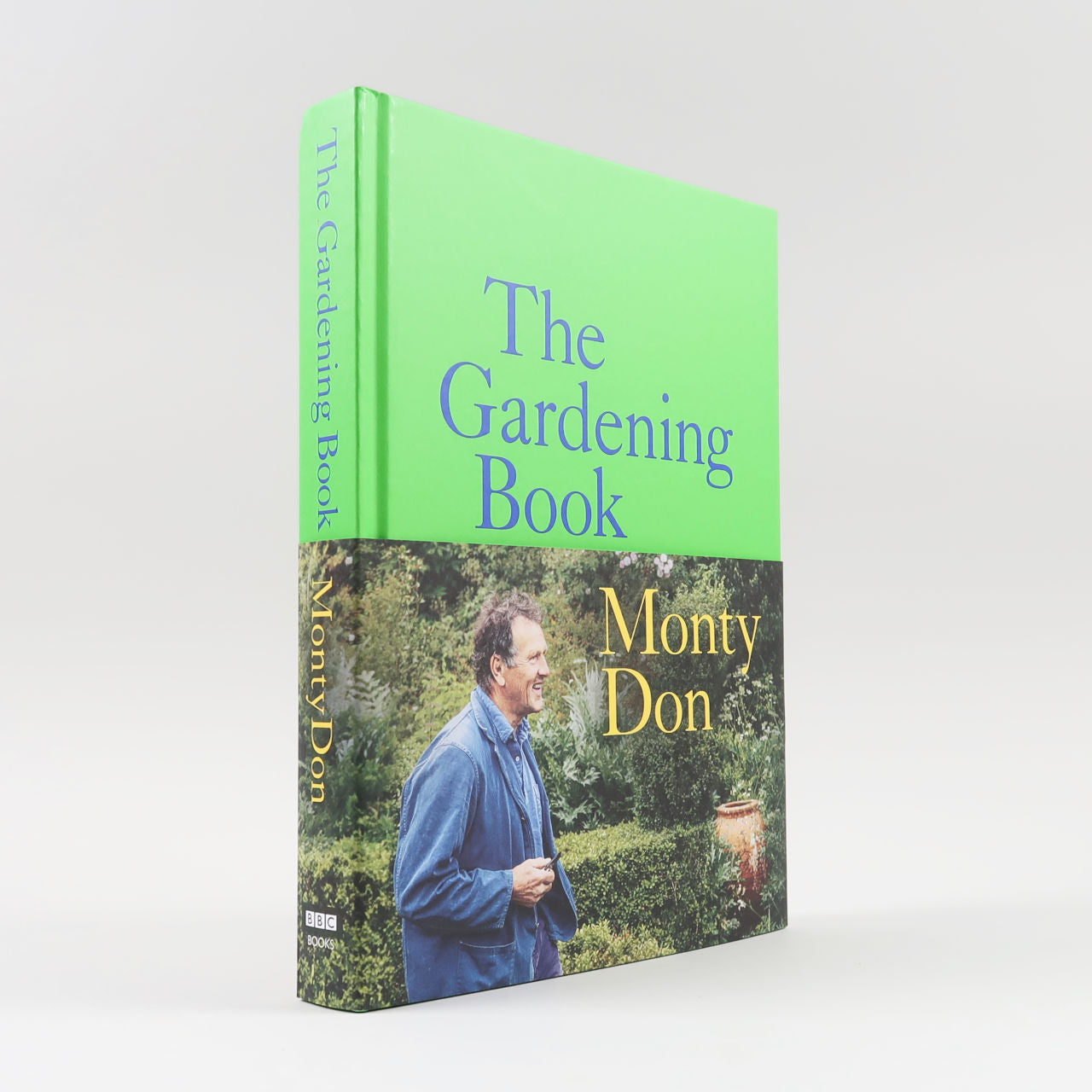 The Gardening Book by Monty Don, a beautifully illustrated hardback gardening guide covering planting, garden design, vegetables, flowers and practical gardening advice.