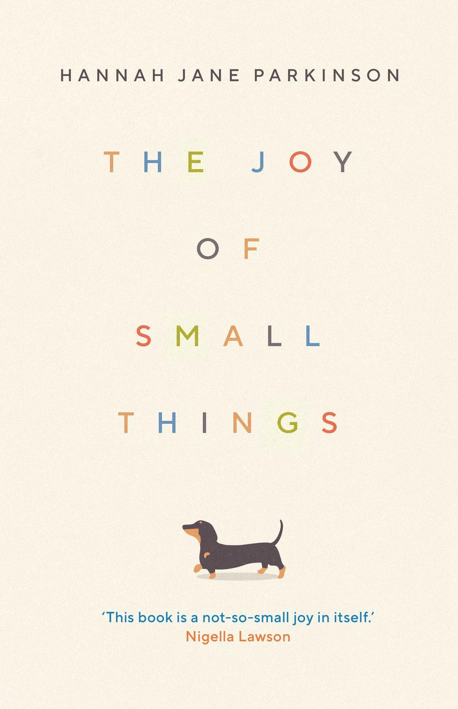 The Joy of Small Things hardback by Hannah Jane Parkinson, a heartwarming collection of humorous essays celebrating mindfulness, simple pleasures and everyday happiness.