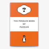 The Penguin Book of Puzzles by Dr Gareth Moore, featuring crosswords, logic puzzles, mathematical challenges and brain teasers for all skill levels.