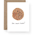 Western Sketch Smart Cookie congratulations card featuring an illustrated biscuit design