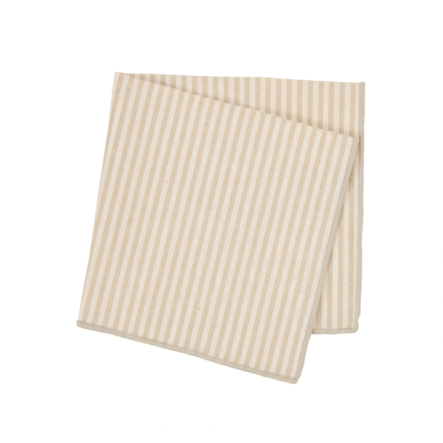 Wikholm Form latte and white striped cloth napkin 40cm