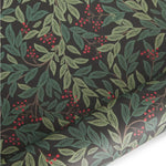 Shop Rifle Paper Co. Willowberry Christmas Wrapping Paper. Three 500 × 700mm sheets featuring a beautiful botanical design in plastic-free presentation.