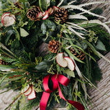 Mad Lilies DIY Christmas Door Wreath Kit