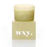 WXY Juiced Lime Avocado and Cucumber Water scented candle hand-poured in the UK.
