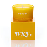 WXY Lucent Sunshine and Cedar scented candle hand-poured in the UK with plant-based wax.