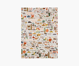 Rifle Paper Co Bon Voyage Gift Wrap Roll