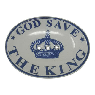 God Save The King Soap Dish