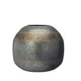 Haimati Gun Metal Vase