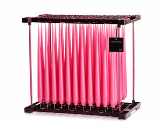 Ester & Erik 42cm Taper Candle - Deep Pink No.41/2