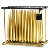 Ester & Erik 42cm Taper Candle - Gold Metallic No.90