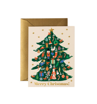 Christmas Tree Greetings Card