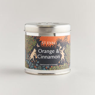 St Eval Orange & Cinnamon Candle Tin