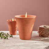 St Eval Bay & Rosemary Scented Victorian Potted Candle