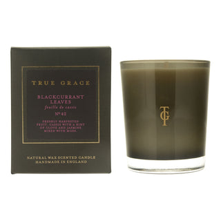 True Grace Manor Collection Blackcurrant Leaves Scented Candle