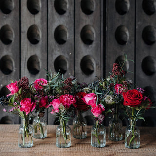 Festive Perfume Bottle Tablescape