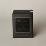 layered blend of cedarwood, basil, cypress and black pepper