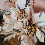 Dried Flower Glass Bottle