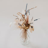 Dried Flower Glass Bottle
