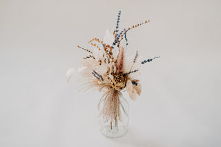 Dried Flower Glass Bottle