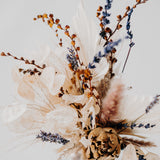 Dried Flower Glass Bottle