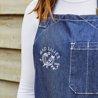 Mad Lilies Denim Apron