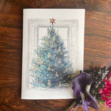 Conifer Tree Christmas Card