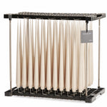 Ester & Erik Ice Latte 42cm tapered dinner candle in a soft creamy beige with gentle caramel undertones, traditionally hand-dipped in Denmark.
