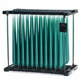 Ester & Erik Teal Tan 42cm tapered dinner candle in a saturated teal blue-green with warm muted undertones, traditionally hand-dipped in Denmark.