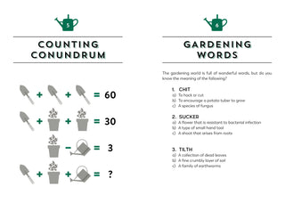 Gardening Puzzle Book (HB)