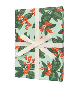 Rifle Paper Co Winterberries Gift Wrap Roll